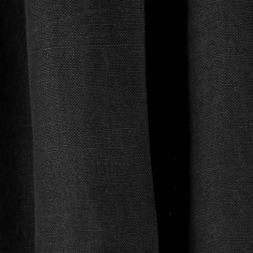 Throw de Lino - Negro