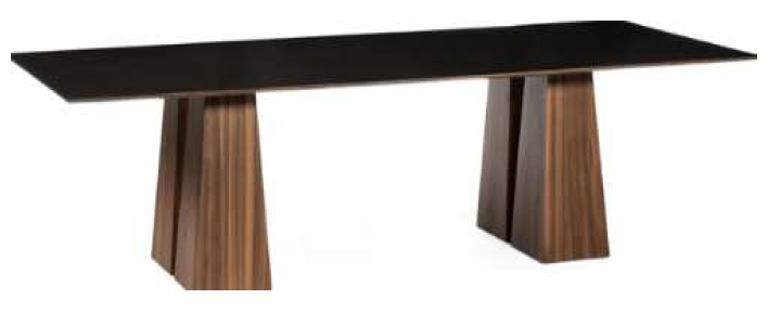 Pia Mesa de Comedor Rectangular 280 - Eucalipto Y Metal