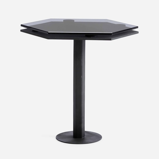[411002] MESA AUXILIAR HEXA ACERO
