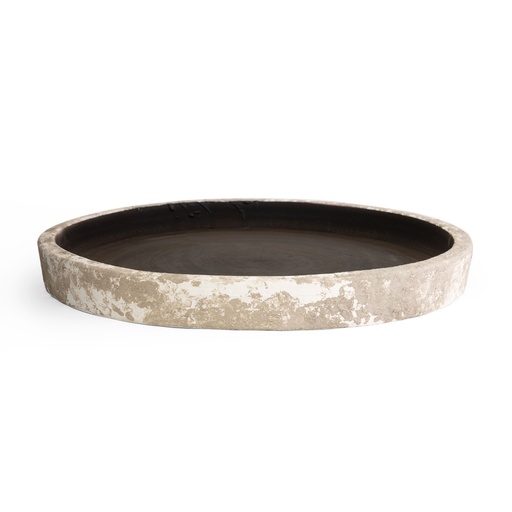 [2117938] PLATO BASE PARA MACETA - BLANCO 50 CMS